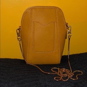 Mini Crossbody Handbag - Gold